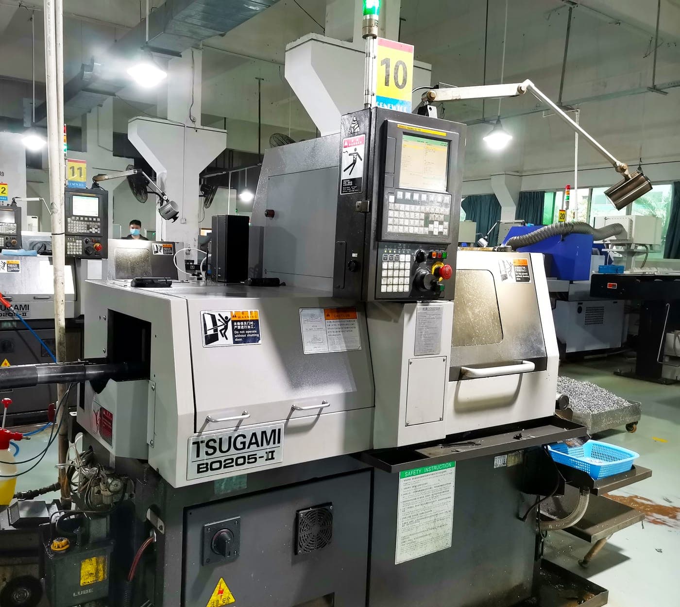 TSUGAMI B0205-II · Swiss CNC lathe