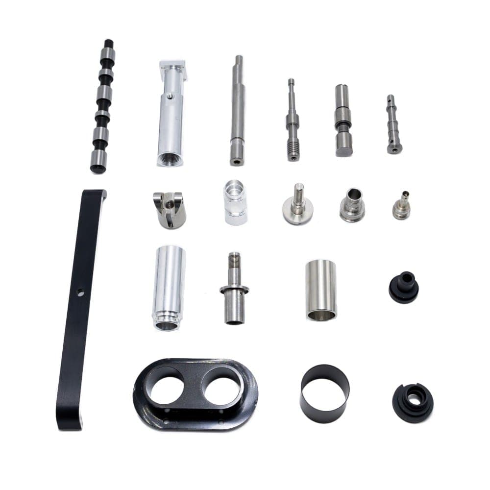 Complete Pneumatic Valve Internal Core Components Kit (Shafts, Sleeves, Brackets, Seals & Fittings)