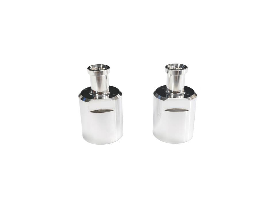 CNC Mirror Polished Stainless Steel Multi Step Adapter Base, Octagonal Flat Machine Conversion Connector
