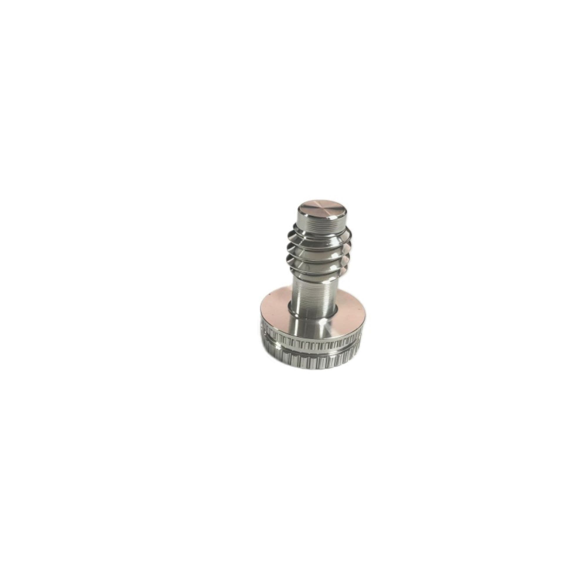 CNC Precision Machined Stainless Steel Cooling Fin Threaded Stud, Multi-tier Heat Dissipation Shock Absorbing Locating Shaft For FPV Agriculture Drone