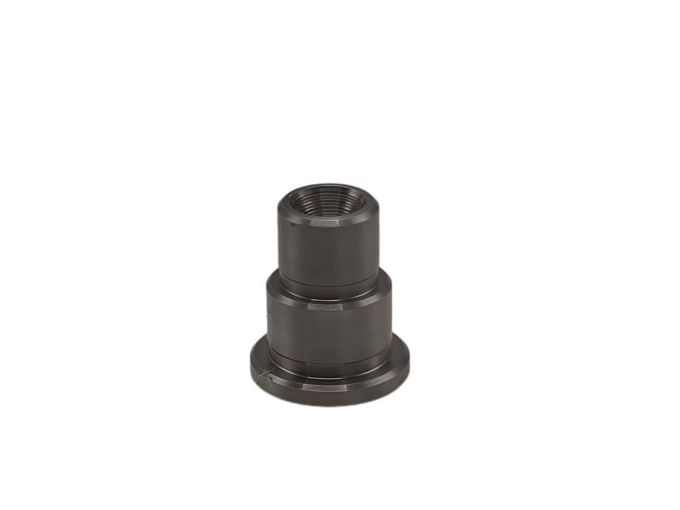Black Oxide Multi-Step Flange Cylinder Internal Thread Bushing