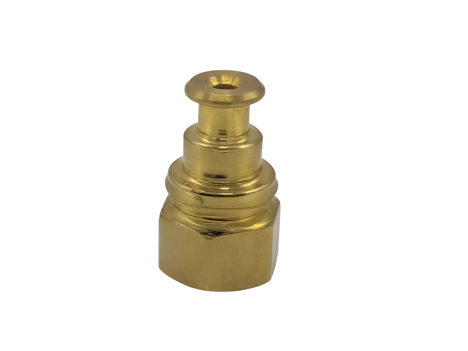 Brass Hex Female Thread Multi-Step Taper Quick Connect Fitting