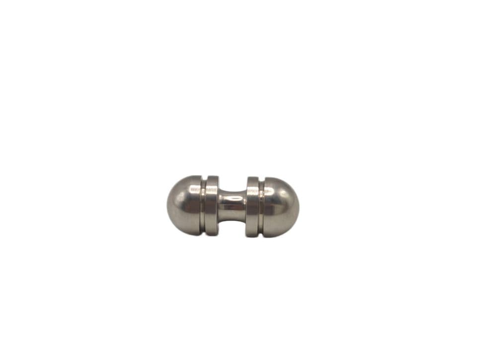 Double Head Ball Shape Grooved Steel Pin CNC Machined Part