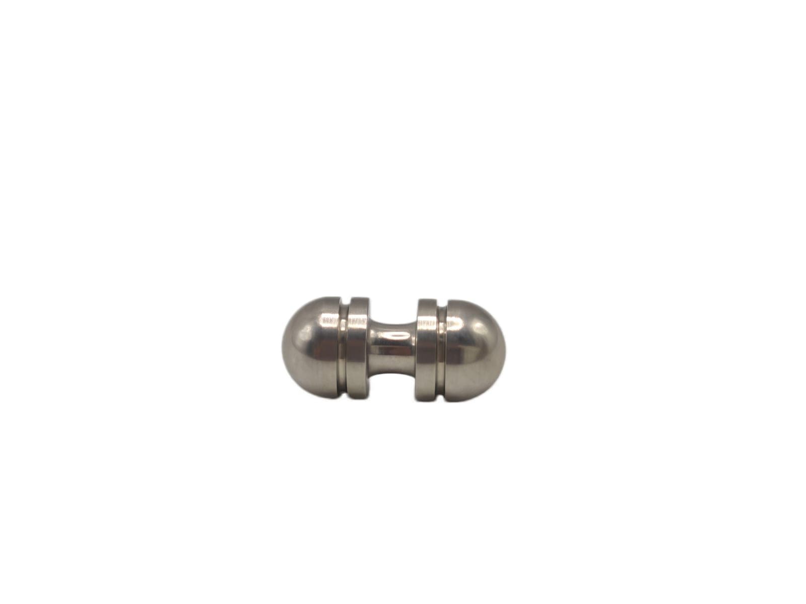 Double Head Ball Shape Grooved Steel Pin CNC Machined Part
