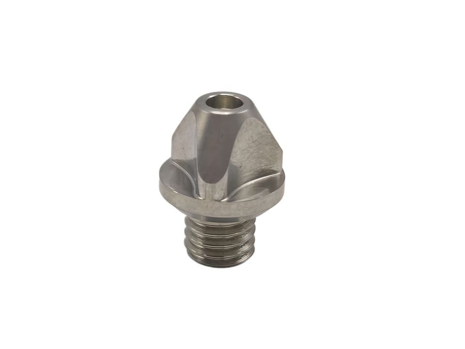 Stainless Steel Faceted Cone External Thread Spray Nozzle Head