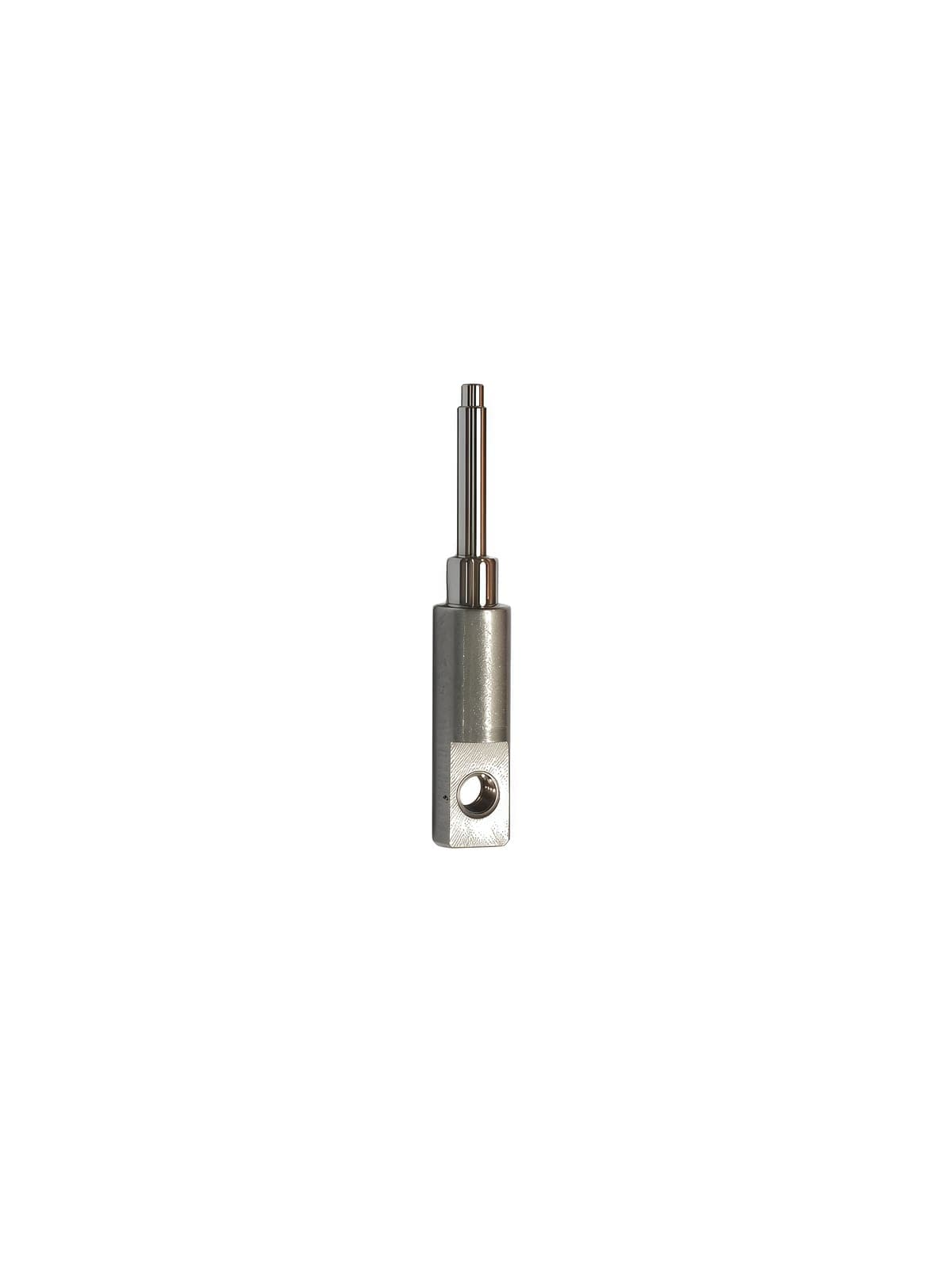 Step Shaft With Square Block Mounting Hole CNC Pin