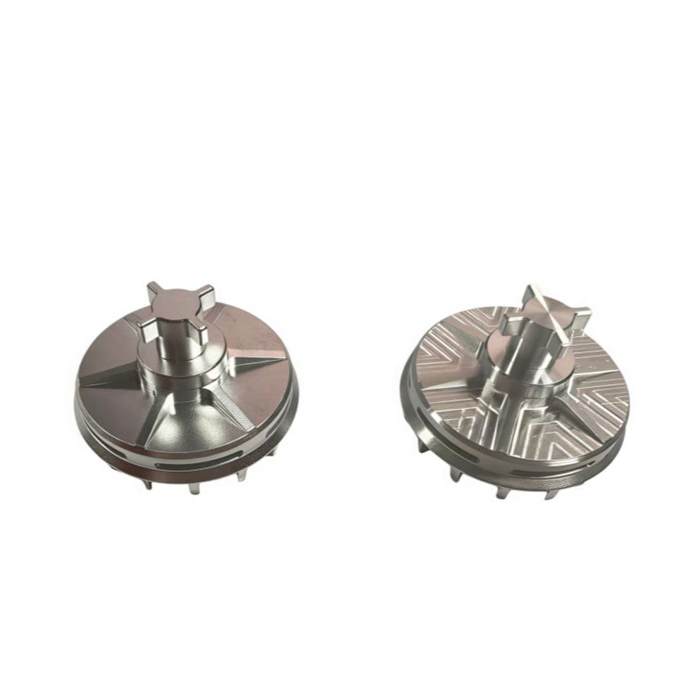 Drone Aluminum 4-Prong Heat Dissipation Prop Hub CNC Machining Propeller Mount Base