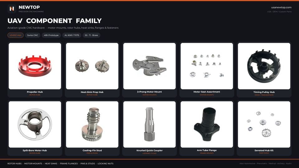 CNC-Machined UAV Parts: What Actually Keeps a Drone Flying