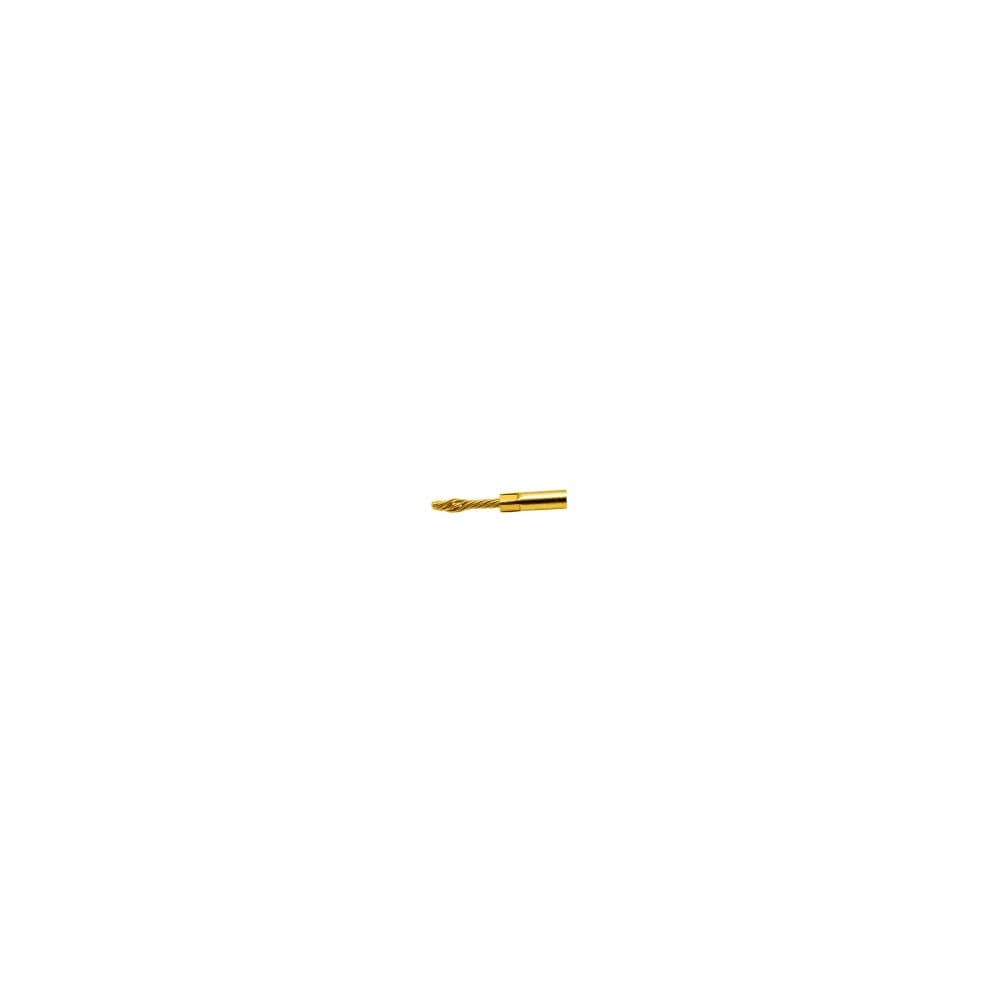 Gold Plated Twisted Head Contact Probe Pin