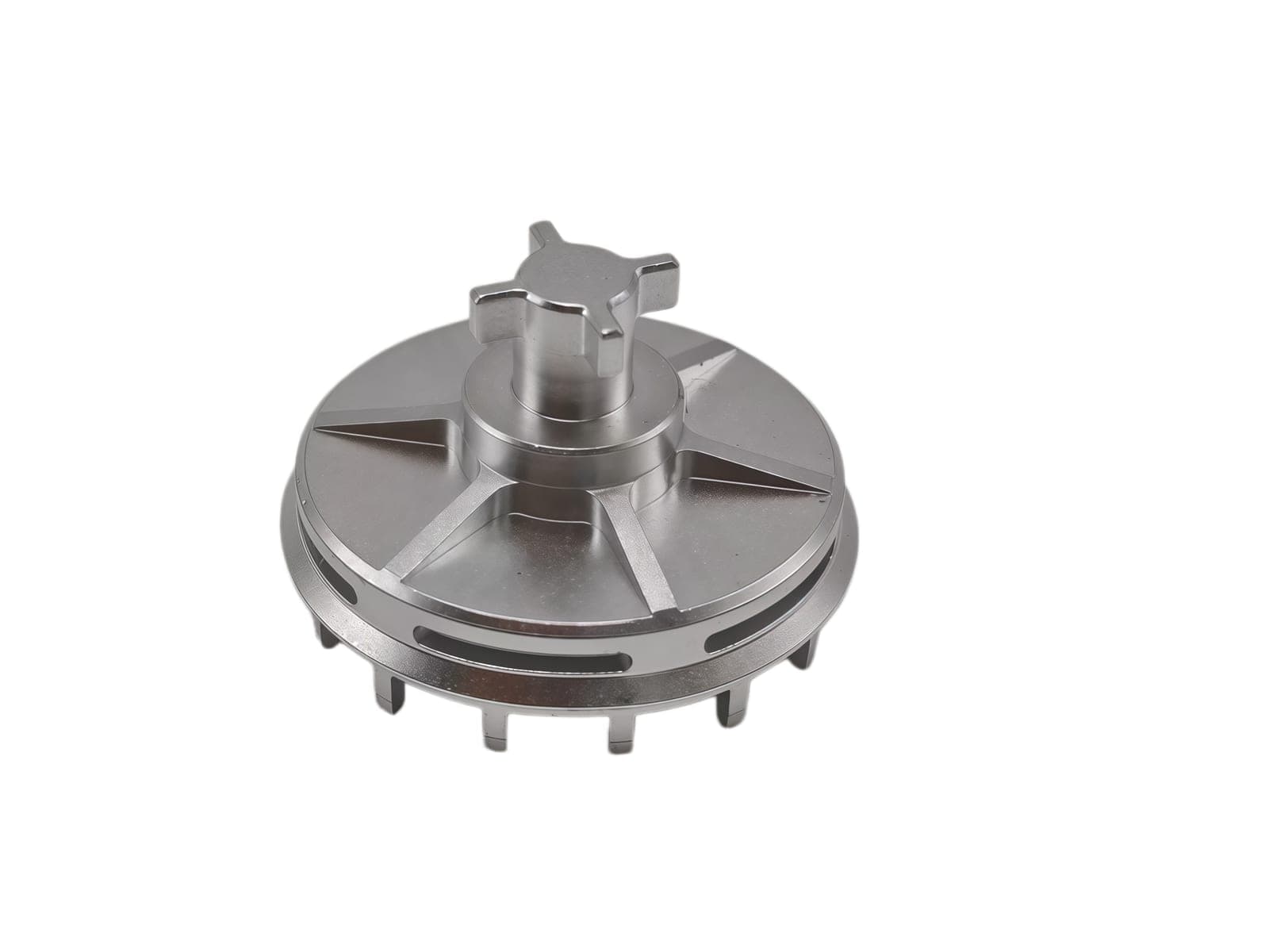 Aluminum Cross Shaft Head Reinforced Rib Heat Dissipation Prong UAV Motor Rotor Hub