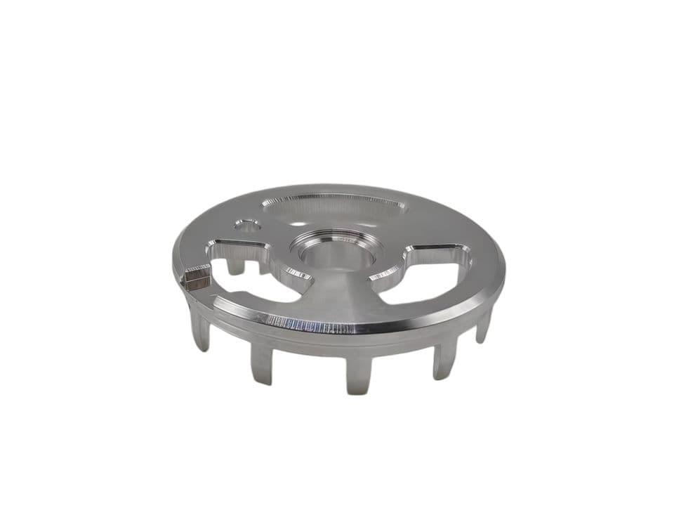Aluminum Hollow Radial Heat Sink Fins UAV Motor Rotor Base
