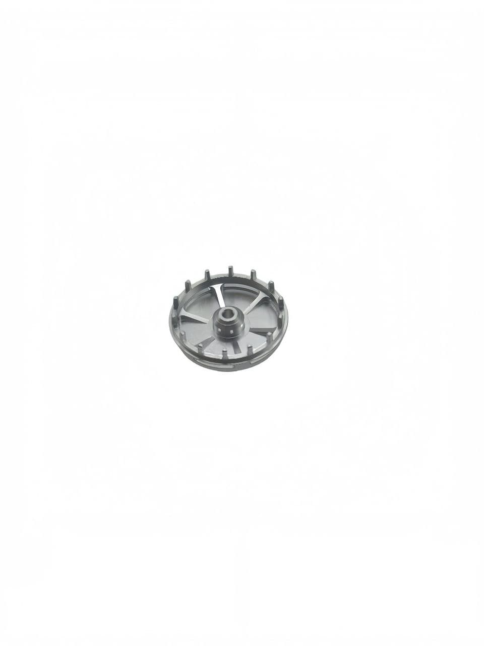 Aluminum Radial Rib Reinforced Outer Cooling Prong Drone Rotor Hub Plate