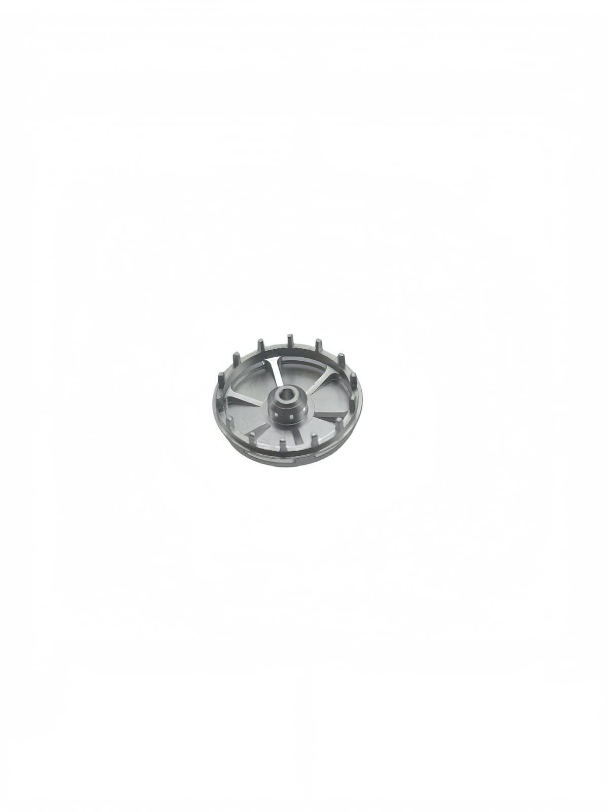 Aluminum Radial Rib Reinforced Outer Cooling Prong Drone Rotor Hub Plate