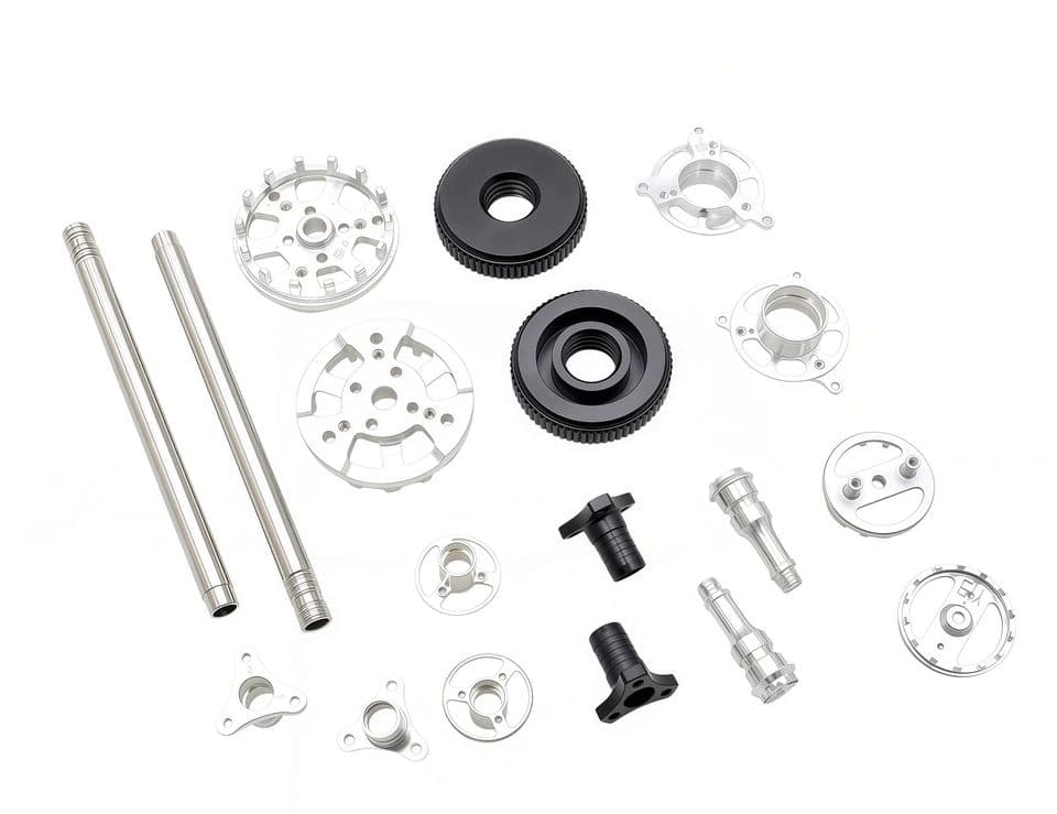 Aviation Grade CNC Machined Aluminum Drone Motor Full Set Accessories