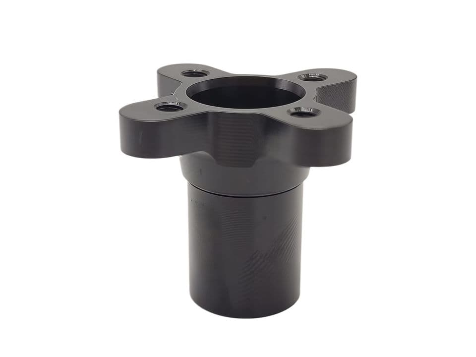 Black Hard Anodized Aluminum Four-ear Step Tubular UAV Motor Fixed Seat