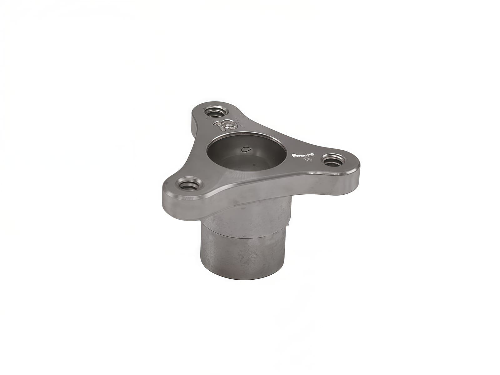 CNC Machined Triangle Three-hole Flange Step Cylinder UAV Motor Mount Base