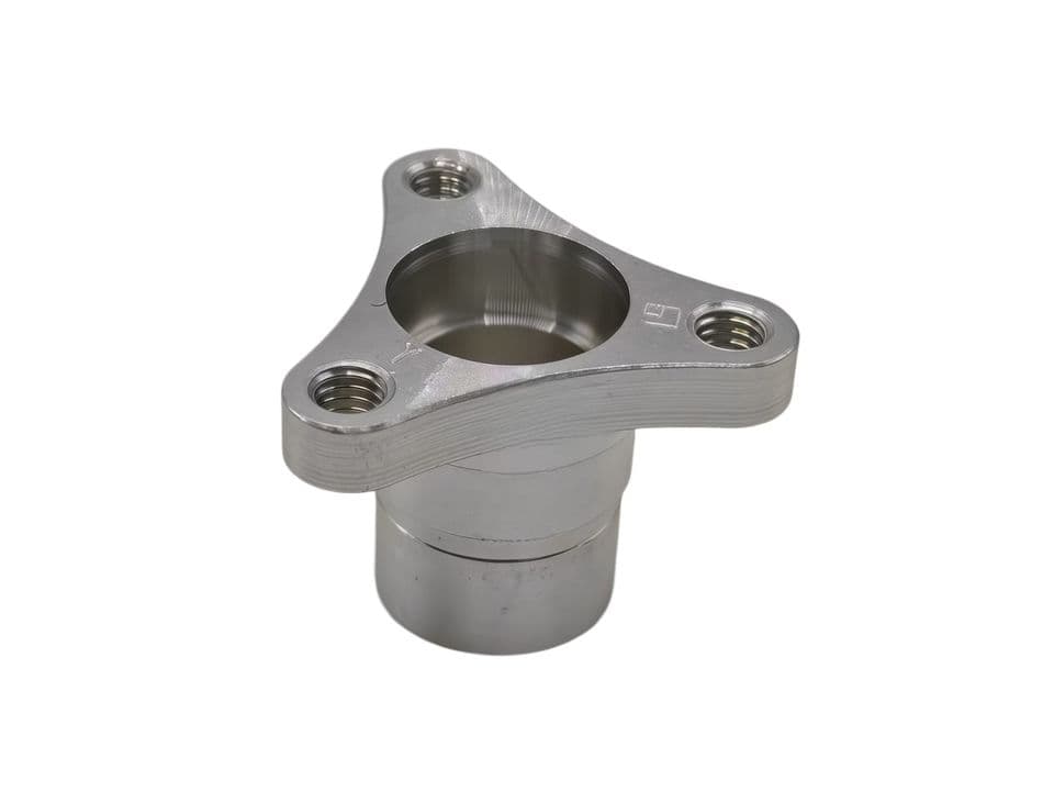 Marked Aluminum 3-Hole Triangular Flange Double Step Sleeve UAV Motor Mount Base