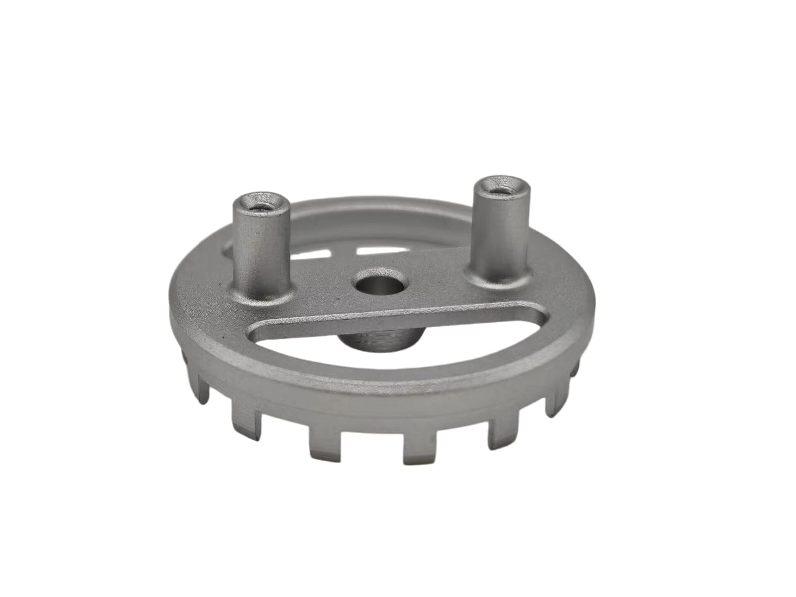 Matte Aluminum Double Boss Mounting Post Cooling Fin UAV Rotor Support Disc