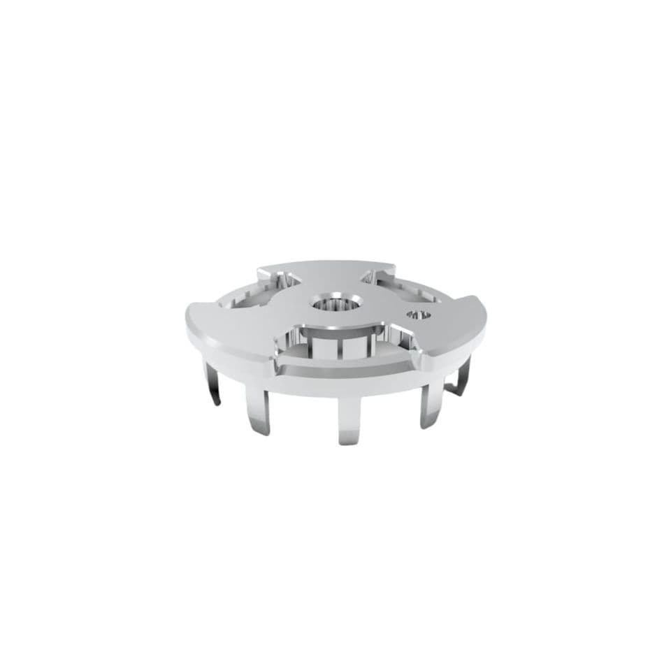 Silver CNC Machined Internal Spline Multi-claw Motor Connection Plate