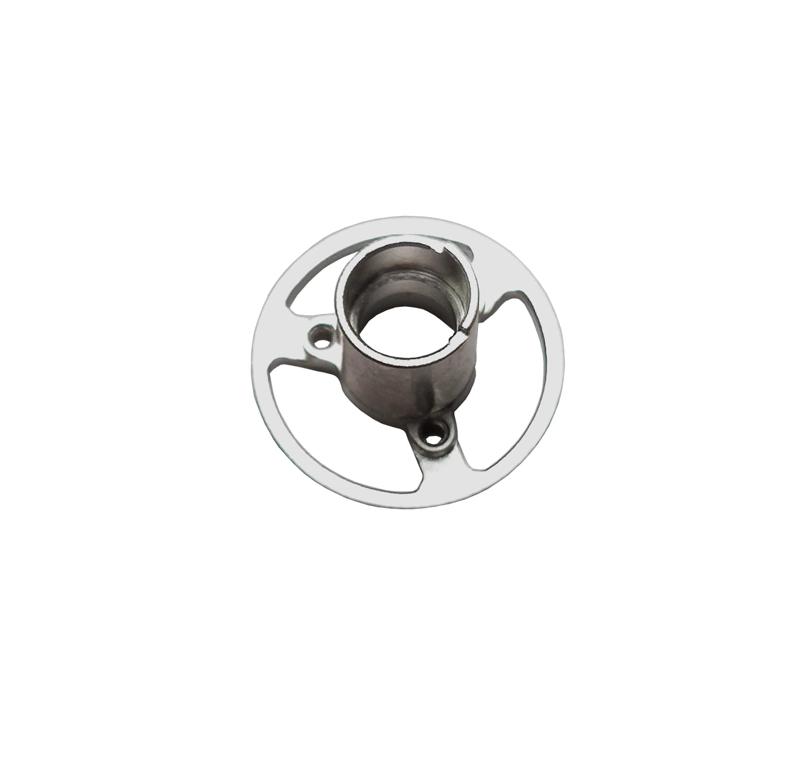 Three Support Arm Hollow Ring Split Bore Motor Hub Bracket